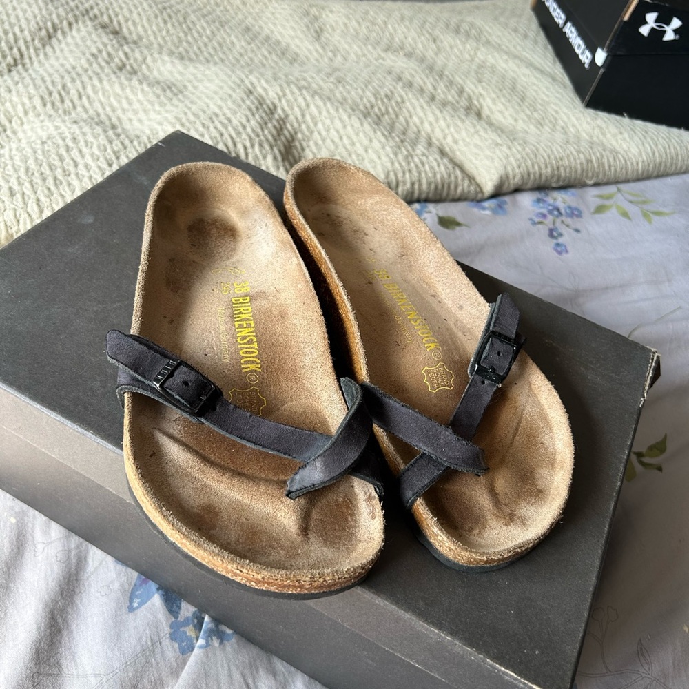 Birkenstock Piazza, Size 38, Regular Width - image 1